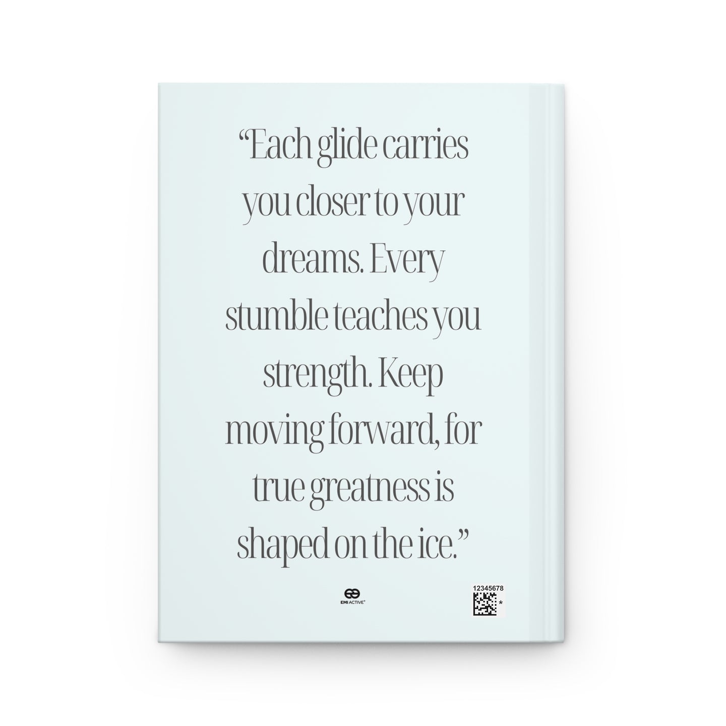 Inspiring Skate Journal - 'Skate with Purpose' Hardcover